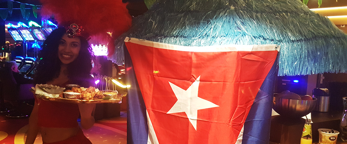 Cubaanse Feestzaal decoratie