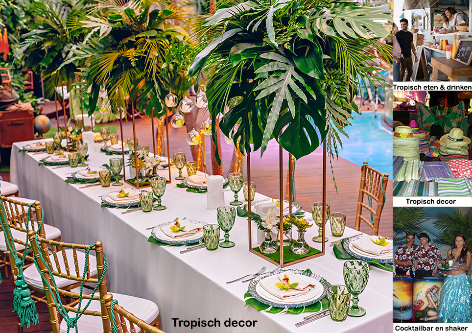 Cubaanse Feestzaal decoratie