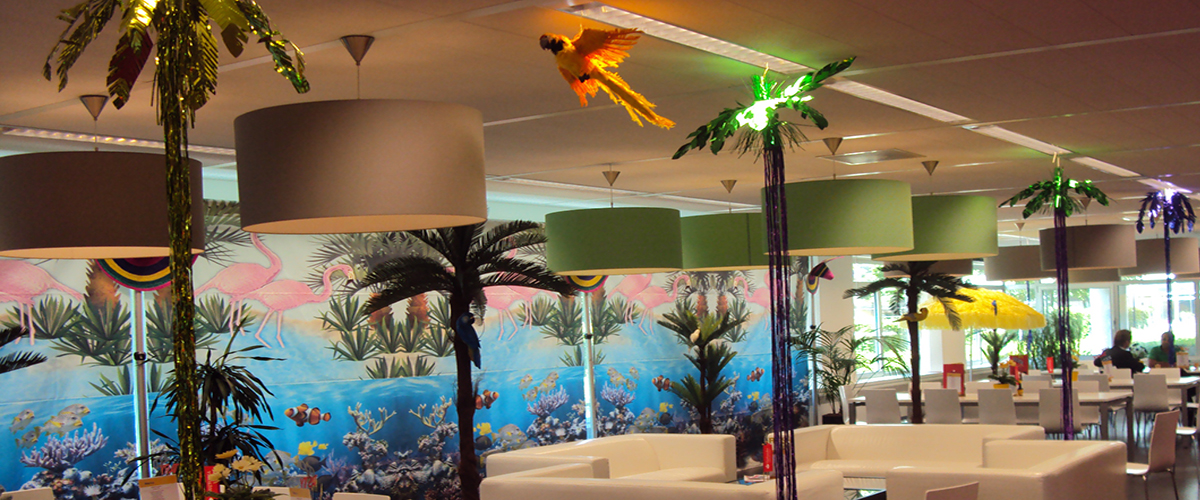 Cubaanse Feestzaal decoratie